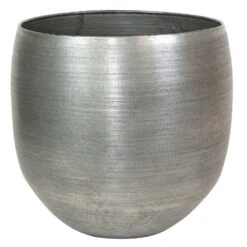 Pflanzgefäß 'Rowen', Silber, Ø 42 X H 41 Cm -Gartenbedarf Verkäufe 2024 3210801627 Pflanzgefaess Rowen silber D 42 x H 41 cm 115012