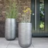 Pflanzgefäß 'Rowen', Silber, Ø 38 X H 62 Cm -Gartenbedarf Verkäufe 2024 3210801635 3210801636 3210801637 3210801638 Pflanzgefaess Rowen silber 9 115027 1