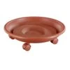 Wagner Multi Pflanzenroller "Serie K" Terracotta, Mit 3 Doppelrollen, Ø Ca. 35 Cm -Gartenbedarf Verkäufe 2024 3220100284 MultiRoller SerieK terracotta rund D35cm 3Doppelrollen 38894