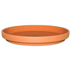 Untersetzer 'XL Natur', Rotbraun, Ton Glasiert