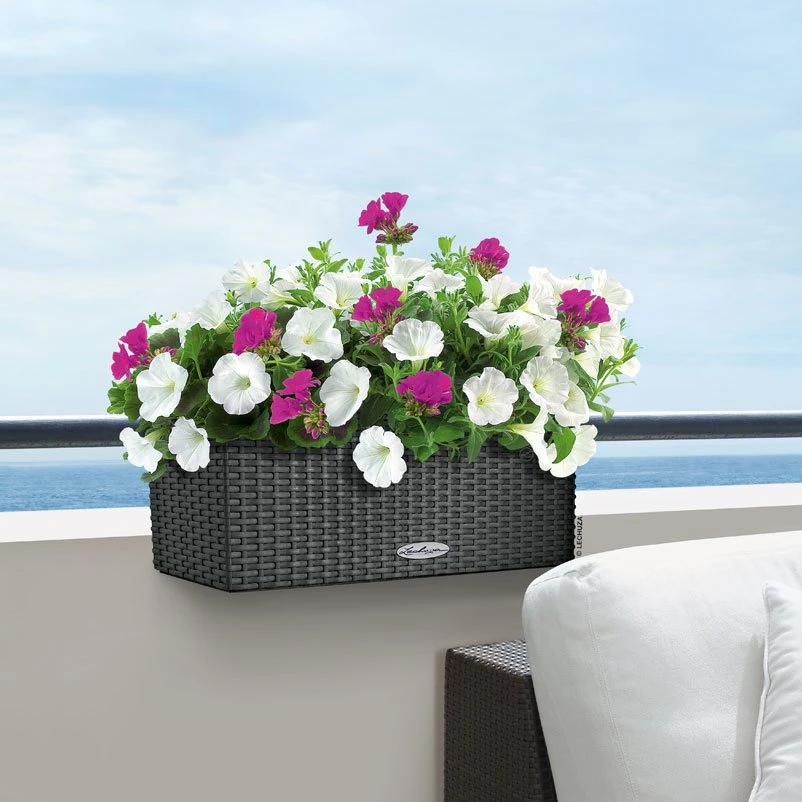 LECHUZA Balconera Cottage, Granit, 50 X 19 X 19 Cm 6 LECHUZA Balconera Cottage, Granit, 50 X 19 X 19 Cm – Bild 4