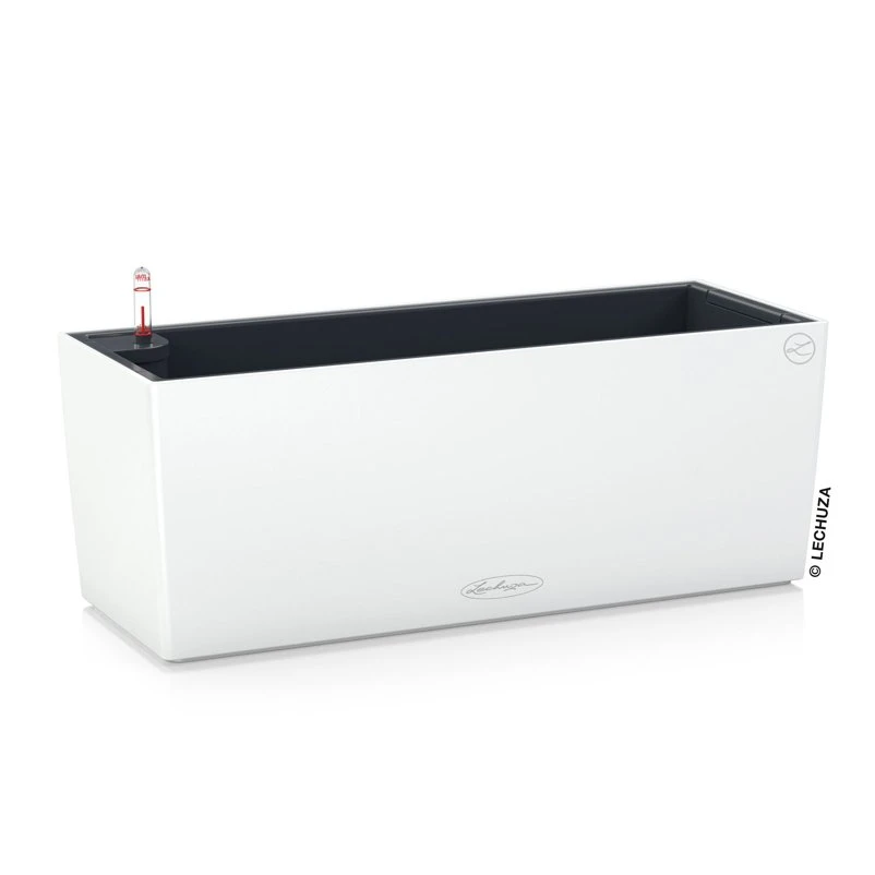 LECHUZA Balconera Color All-in-One-Set, Weiß, 50 X 19 X 19 Cm – Bild 2