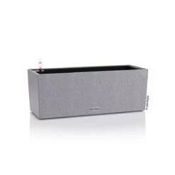 LECHUZA Balconera Stone All-in-One Set'grau, 50 X 19 X 19 Cm