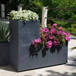 Pflanzkasten 'Volcania Hutch', Anthrazit, L 99,5 X B 39,5 X H 43,5 Cm -Gartenbedarf Verkäufe 2024 3230101087 Pflanzkasten Volcania Hutch anthrazit L99xB39xH43cm 98Ltr1 75437