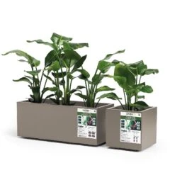 Pflanzkasten 'Kebe', Taupe, 35 Liter, 39,5 X 39,5 X 39,5 Cm -Gartenbedarf Verkäufe 2024 3230101147 3230101149 Kebe taupe 109325 1