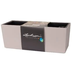 LECHUZA Balkonkasten 'Balconera Color 50', Sandbraun, 50 X 19 X 19 Cm