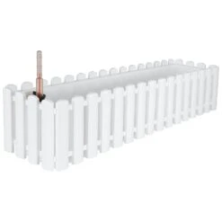 Bewässerungsblumenkasten 'Aqua Palido', Weiß