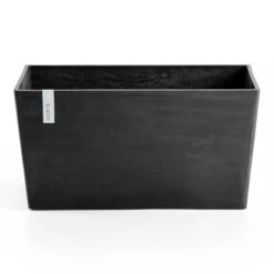 Pflanzkasten 'Paris', Dunkelgrau, L 60 X B 26 X H 40 Cm