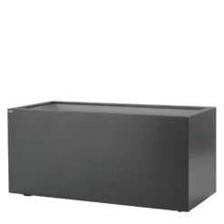 Pflanztrog Quader, Anthrazit, L 90 X B 40 X H 40 Cm