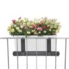 LECHUZA® Balkonkastenhalter-Ergänzung, Weiß, Für Balconera 50 Und 80 -Gartenbedarf Verkäufe 2024 3240100120 BalkonkastenhalterErgaenzung schwarz fuer Balconera 50 80 02 39007