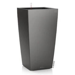 LECHUZA Cubico Premium, All-in-One-Set, Anthrazit-metallic, 22x22, H:41 Cm -Gartenbedarf Verkäufe 2024 3325100090 Cubico Premium22 anthrazit All in One Set 22x22x41cm RGB 2 7752