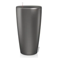 LECHUZA Rondo Premium, All-in-One-Set, Anthrazit-metallic, Ø 33 Cm, H:56 Cm -Gartenbedarf Verkäufe 2024 3325100130 Rondo Premium32 anthrazit All in One Set D33xH56cm RGB 2 7577