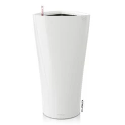LECHUZA Delta Premium, All-in-One-Set, Weiß Hochglanz, Ø 30 Cm, H:56 Cm -Gartenbedarf Verkäufe 2024 3325100135 Delta Premium30 weiss All in One Set D30xH56 cm RGB 7579