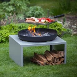 Feu Du Jardin Feuerschale "Moderne", Mit Grillfunktion, 21 Kg -Gartenbedarf Verkäufe 2024 3920100722 Feuerschale Moderne Gartenfeuer mit Grillfunktion3 65401