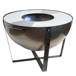 Feuerschale 'Dakota', Rostfarben, Ca. 60 X Ø 80 Cm -Gartenbedarf Verkäufe 2024 3920100762 Feuerstelle Dakota ca 80cm rund 1 118577