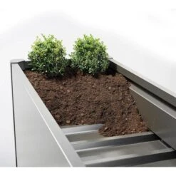 Biohort Pflanzbeet "Belvedere", Verzinktes Stahlblech, Zeitloses Design, Einlegeboden -Gartenbedarf Verkäufe 2024 pflanzbeet belvedere zwischenboden dunkelgrau metallic 65057 2